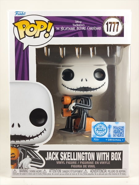 【箱傷】 ジャック・スケリントン [ナイトメアー・ビフォア・クリスマス] FUNKO(ファンコ) POP! 1777