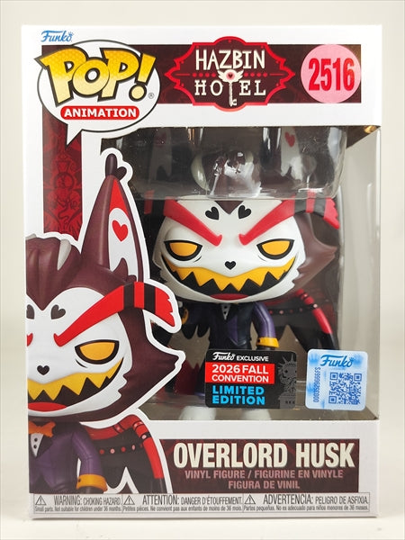 ハスク 2026年FALL CONVENTION限定 [ハズビン・ホテル(HAZBIN HOTEL)] FUNKO(ファンコ) POP! ANIMATION 2516