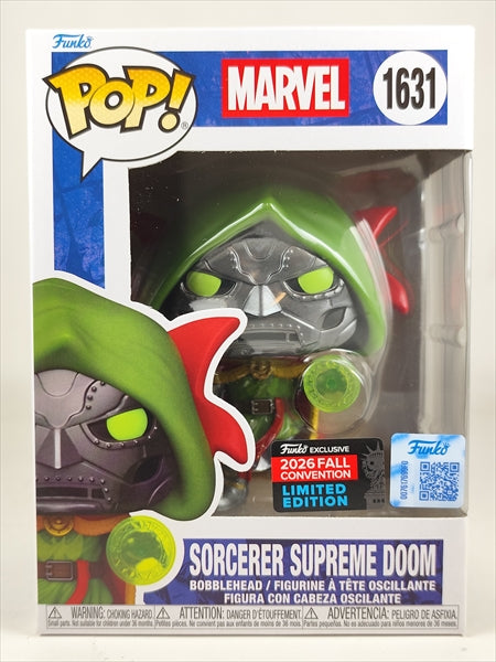 ソーサラー・スプリーム・ドゥーム 2026年FALL CONVENTION限定 [MARVEL] FUNKO(ファンコ) POP! 1631