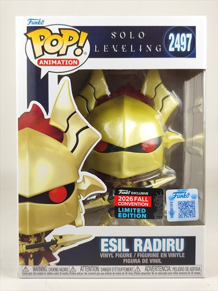 エシル・ラディール 2026年FALL CONVENTION限定 [俺だけレベルアップな件(SOLO LEVELING)] FUNKO(ファンコ) POP! ANIMATION 2497