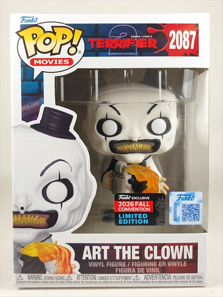 アート・ザ・クラウン 2026年FALL CONVENTION限定 [テリファー 終わらない惨劇] FUNKO(ファンコ) POP! MOVIES 2087