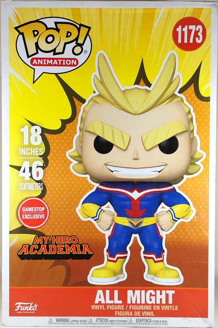 オールマイト 18インチ GAMESTOP限定 [僕のヒーローアカデミア(MY HERO ACADEMIA)] FUNKO(ファンコ) POP! ANIMATION 1173