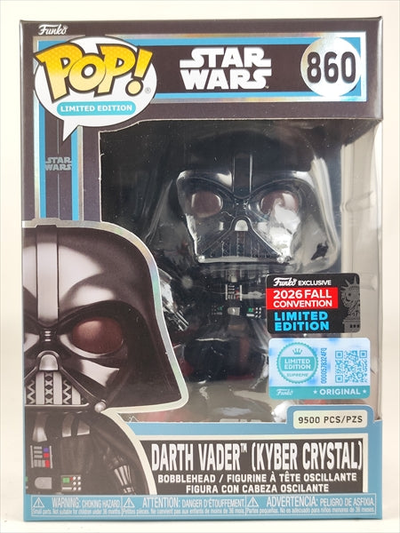ダース・ベイダー 2026年FALL CONVENTION9,500体限定 [スター・ウォーズ(STAR WARS)] FUNKO(ファンコ) POP! 860