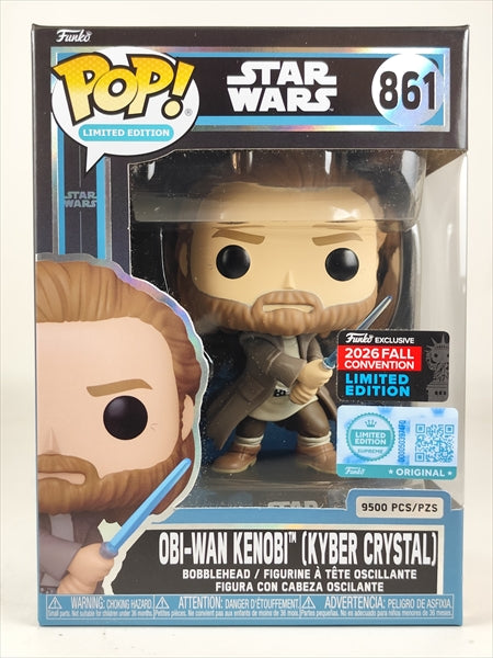 オビ＝ワン・ケノービ 2026年FALL CONVENTION9,500体限定 [スター・ウォーズ(STAR WARS)] FUNKO(ファンコ) POP! 861
