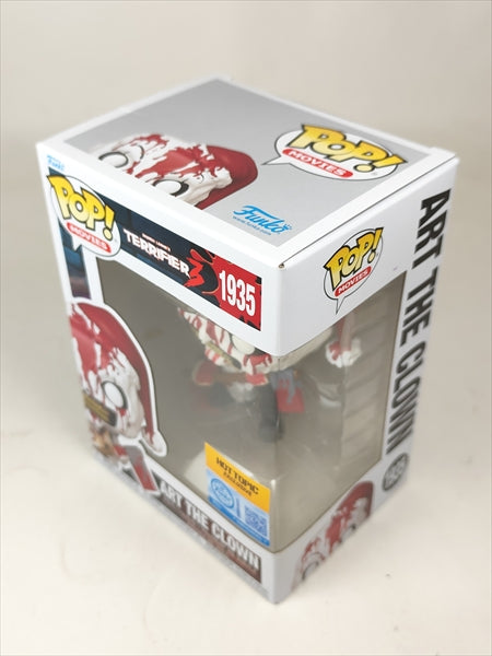 【箱傷】 アート・ザ・クラウン HOT TOPIC限定 [テリファー 聖夜の悪夢 (TERRIFIER 3)] FUNKO(ファンコ) POP! MOVIES 1935