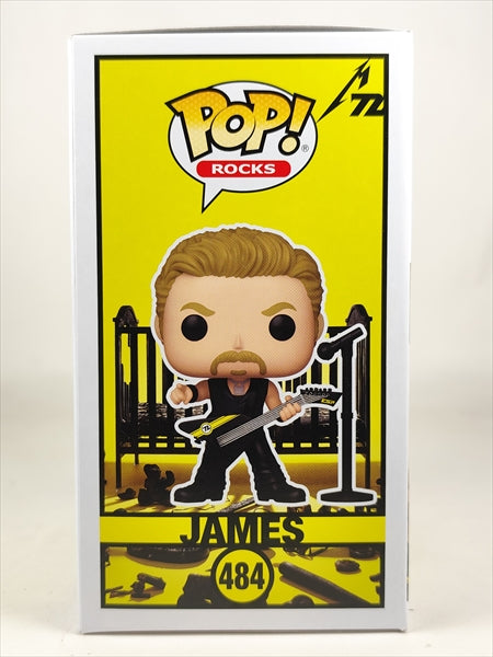 ジェイムズ [メタリカ 72 Seasons] FUNKO(ファンコ) POP! ROCKS 484