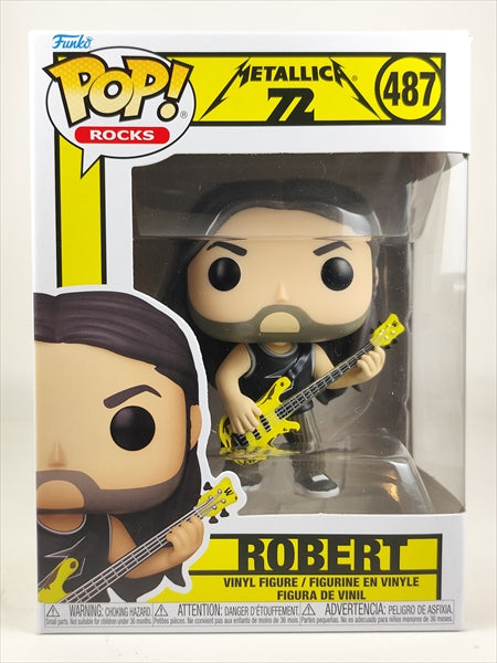 ロバート [メタリカ 72 Seasons] FUNKO(ファンコ) POP! ROCKS 487