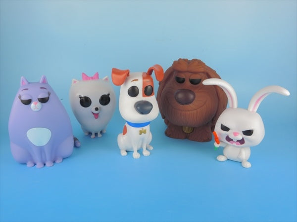 5体セット(スノウボール限定版) [ペット(The Secret Life Of Pets)] FUNKO(ファンコ) POP! MOVIES 293-296,298