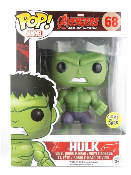ハルク 蓄光版 [アベンジャーズ/エイジオブウルトロン] FUNKO(ファンコ) POP! MARVEL 68
