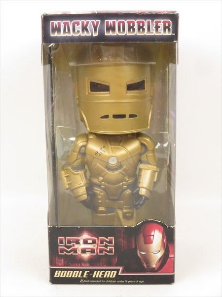 アイアンマンMark1ゴールド [アイアンマン] FUNKO(ファンコ) Wacky Wobbler(ワッキーワブラー) ボブルヘッド