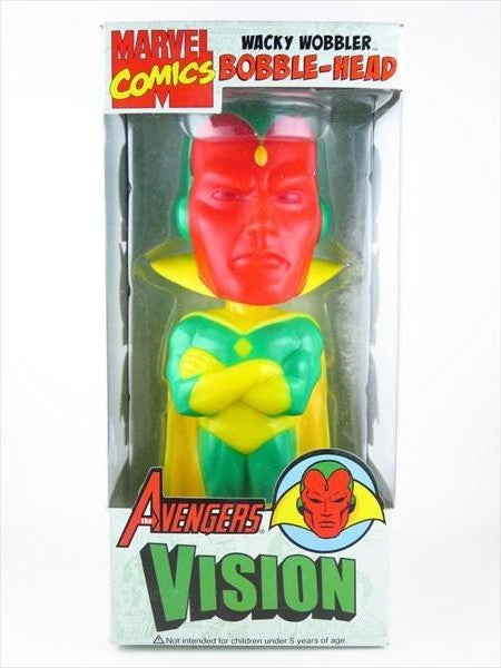 【箱傷】 ヴィジョン [Avengers(アベンジャーズ)] FUNKO(ファンコ) Wacky Wobbler(ワッキーワブラー) ボブルヘッド