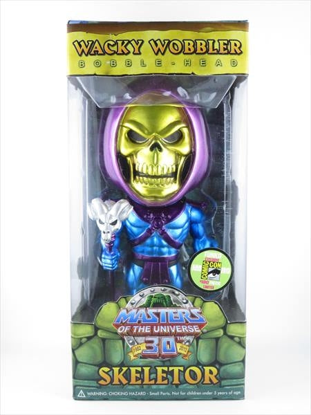 SKELETOR(スケルター) 2013年コミコン 世界限定480体 [マスターズオブザユニバース] FUNKO(ファンコ) Wacky Wobbler(ワッキーワブラー) ボブルヘッド