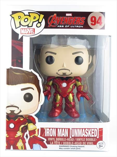 アイアンマン アンマスクver. [Avengers(アベンジャーズ・エイジ・オブ・ウルトロン] FUNKO(ファンコ) POP! MARVEL 94