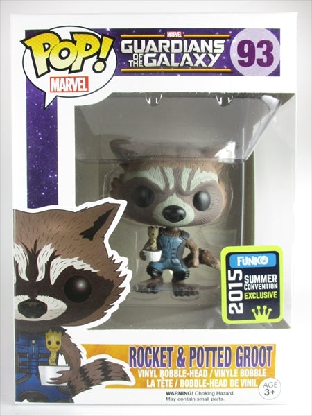 ロケット＆植木鉢グルート 2015年SUMMER CONVENTION限定 [ガーディアンズオブギャラクシー] FUNKO(ファンコ) POP! MARVEL 93