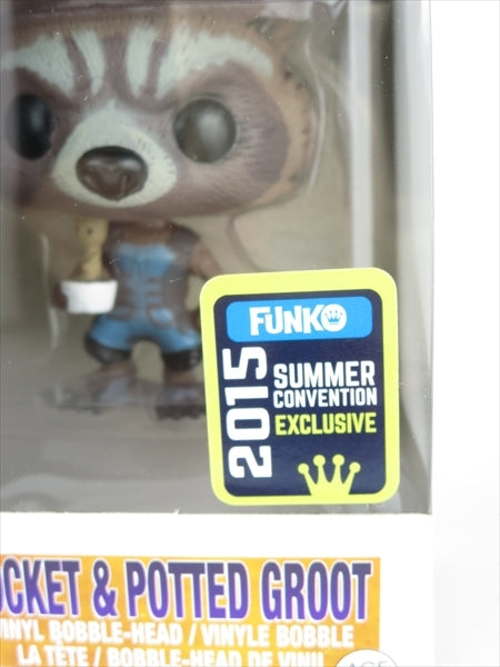 ロケット＆植木鉢グルート 2015年SUMMER CONVENTION限定 [ガーディアンズオブギャラクシー] FUNKO(ファンコ) POP! MARVEL 93