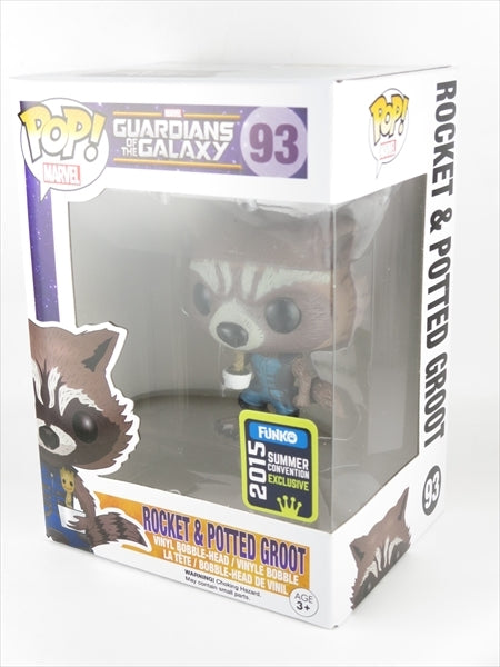 ロケット＆植木鉢グルート 2015年SUMMER CONVENTION限定 [ガーディアンズオブギャラクシー] FUNKO(ファンコ) POP! MARVEL 93