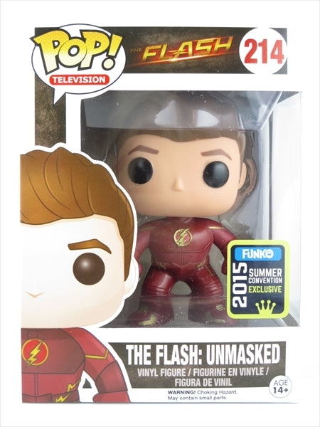 フラッシュ アンマスクver. 2015年FUNKO SUMMER CONVENTION限定 [フラッシュ(FLASH)] FUNKO(ファンコ) POP! TELEVISION 214