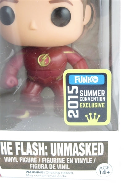 フラッシュ アンマスクver. 2015年FUNKO SUMMER CONVENTION限定 [フラッシュ(FLASH)] FUNKO(ファンコ) POP! TELEVISION 214