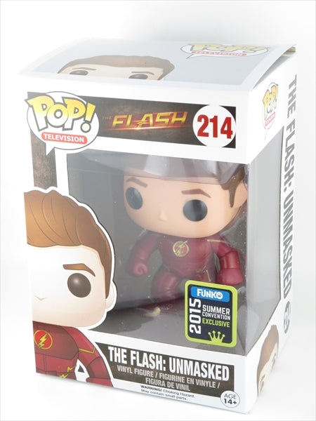 フラッシュ アンマスクver. 2015年FUNKO SUMMER CONVENTION限定 [フラッシュ(FLASH)] FUNKO(ファンコ) POP! TELEVISION 214