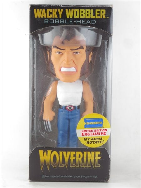 ウルヴァリン ブルーver [X-MEN] FUNKO(ファンコ) Wacky Wobbler(ワッキーワブラー) ボブルヘッド