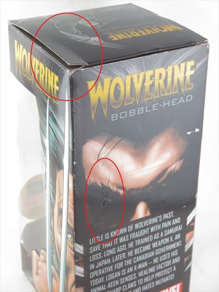 ウルヴァリン ブルーver [X-MEN] FUNKO(ファンコ) Wacky Wobbler(ワッキーワブラー) ボブルヘッド