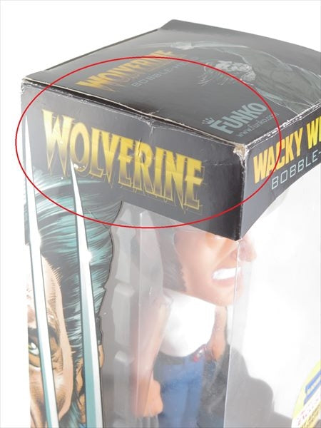 ウルヴァリン ブルーver [X-MEN] FUNKO(ファンコ) Wacky Wobbler(ワッキーワブラー) ボブルヘッド