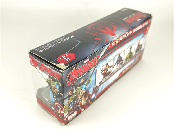 【箱傷】 アベンジャーズミニ 4体セット [Avengers(アベンジャーズ・エイジ・オブ・ウルトロン] FUNKO(ファンコ) Wacky Wobbler(ワッキーワブラー) ボブルヘッド