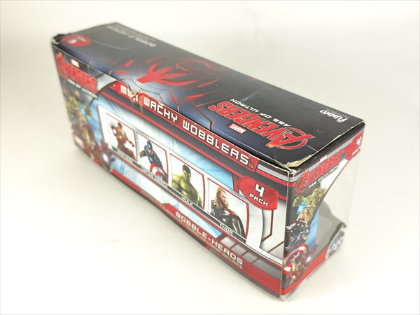 【箱傷】 アベンジャーズミニ 4体セット [Avengers(アベンジャーズ・エイジ・オブ・ウルトロン] FUNKO(ファンコ) Wacky Wobbler(ワッキーワブラー) ボブルヘッド