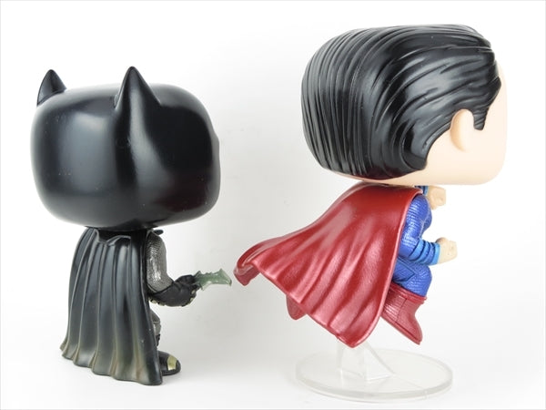 バットマン&スーパーマン メタリックver [バットマンvsスーパーマン] FUNKO(ファンコ) POP! HEROES 2PACK