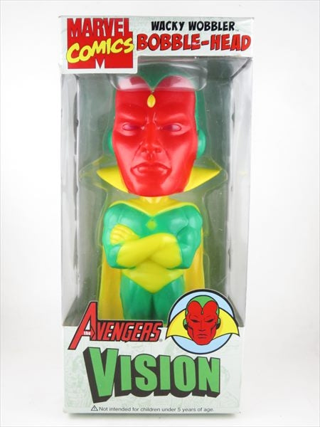ヴィジョン CHASE [Avengers(アベンジャーズ)] FUNKO(ファンコ) Wacky Wobbler(ワッキーワブラー) ボブルヘッド