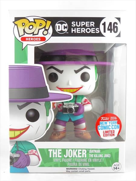 ジョーカー 2016年NYCC限定 [キリングジョーク] FUNKO(ファンコ) POP! HEROES 146