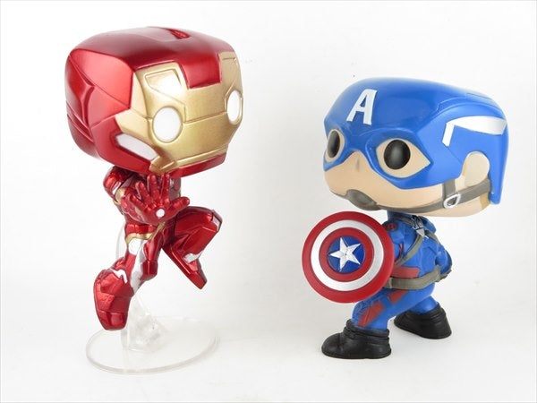 アイアンマン&キャプテンアメリカ MARVEL COLLECTOR CORPS限定版 [キャプテンアメリカ シビルウォー] FUNKO(ファンコ) POP! 2PACK