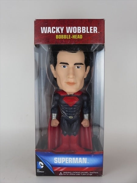 スーパーマン [マン・オブ・スティール] FUNKO(ファンコ) Wacky Wobbler(ワッキーワブラー) ボブルヘッド