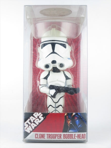 クローントルーパー シルバー台座ver. [STARWARS(スターウォーズ)] FUNKO(ファンコ) Wacky Wobbler(ワッキーワブラー) ボブルヘッド