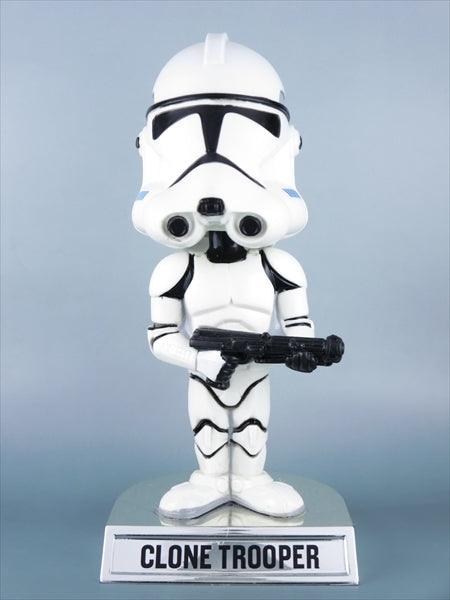 クローントルーパー シルバー台座ver. [STARWARS(スターウォーズ)] FUNKO(ファンコ) Wacky Wobbler(ワッキーワブラー) ボブルヘッド