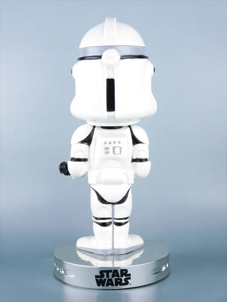 クローントルーパー シルバー台座ver. [STARWARS(スターウォーズ)] FUNKO(ファンコ) Wacky Wobbler(ワッキーワブラー) ボブルヘッド