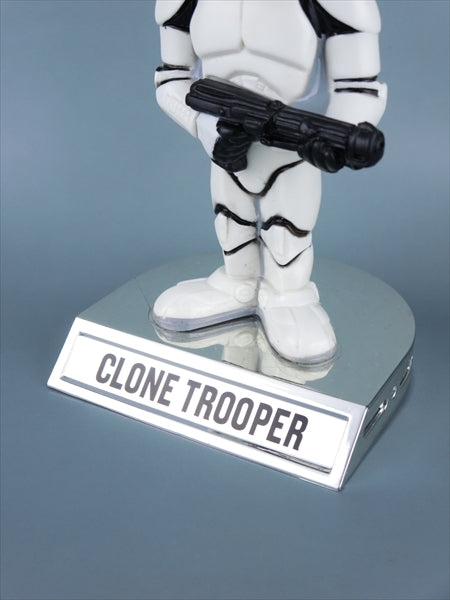クローントルーパー シルバー台座ver. [STARWARS(スターウォーズ)] FUNKO(ファンコ) Wacky Wobbler(ワッキーワブラー) ボブルヘッド