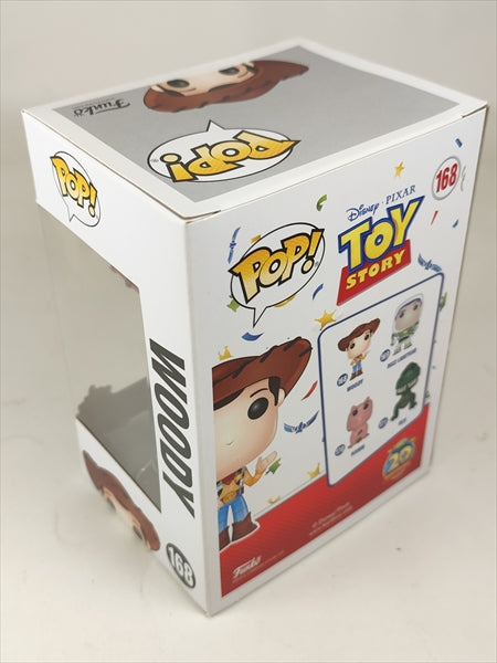 【箱傷】 ウッディ [Toy Story(トイ・ストーリー20th)] FUNKO(ファンコ) POP! 168