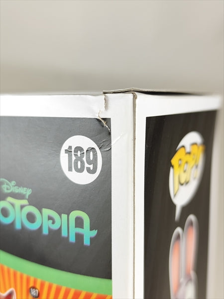 【箱傷】 ジュディ・ホップス [Zootopia(ズートピア)] FUNKO(ファンコ) POP! 189