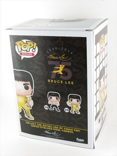 ブルース・リー イエロジャージ [BRUCE LEE] FUNKO(ファンコ) POP! MOVIES 219