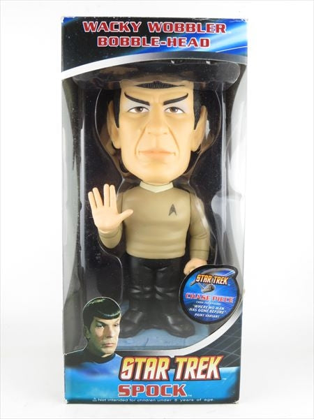 【トーキング機能付】スポック CHASE [STAR TREK(スタートレック)] FUNKO(ファンコ) Wacky Wobbler(ワッキーワブラー) ボブルヘッド