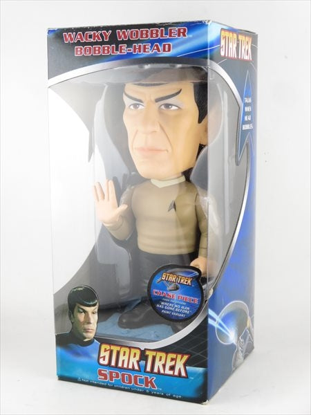 【トーキング機能付】スポック CHASE [STAR TREK(スタートレック)] FUNKO(ファンコ) Wacky Wobbler(ワッキーワブラー) ボブルヘッド