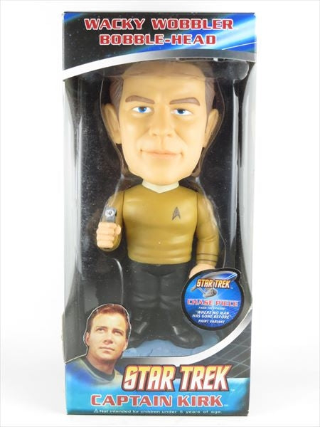 【トーキング機能付】カーク CHASE [STAR TREK(スタートレック)] FUNKO(ファンコ) Wacky Wobbler(ワッキーワブラー) ボブルヘッド