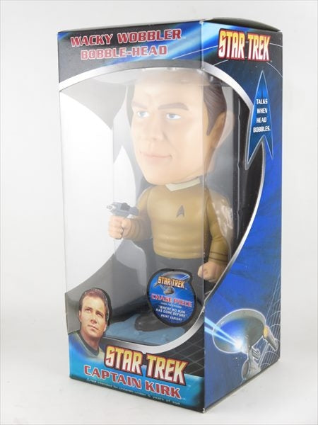 【トーキング機能付】カーク CHASE [STAR TREK(スタートレック)] FUNKO(ファンコ) Wacky Wobbler(ワッキーワブラー) ボブルヘッド