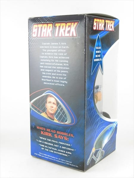 【トーキング機能付】カーク CHASE [STAR TREK(スタートレック)] FUNKO(ファンコ) Wacky Wobbler(ワッキーワブラー) ボブルヘッド