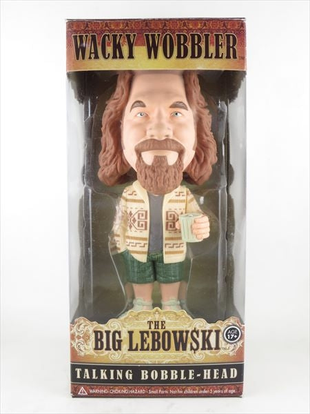 【トーキング機能付】デュード・リボウスキ [ビッグレボウスキー] FUNKO(ファンコ) Wacky Wobbler(ワッキーワブラー) ボブルヘッド