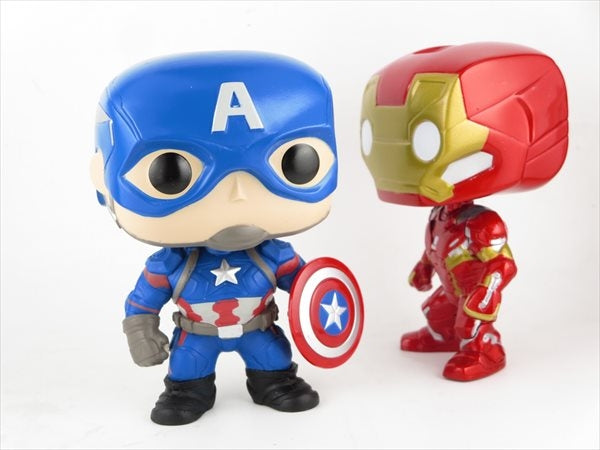 アイアンマン&キャプテン・アメリカ [シビル・ウォー/キャプテン・アメリカ(CAPTAIN AMERICA CIVIL WAR)] FUNKO(ファンコ) POP! 2PACK