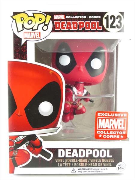 デッドプール MARVEL COLLECTOR CORPS限定版 [DEADPOOL] FUNKO(ファンコ) POP! MARVEL 123