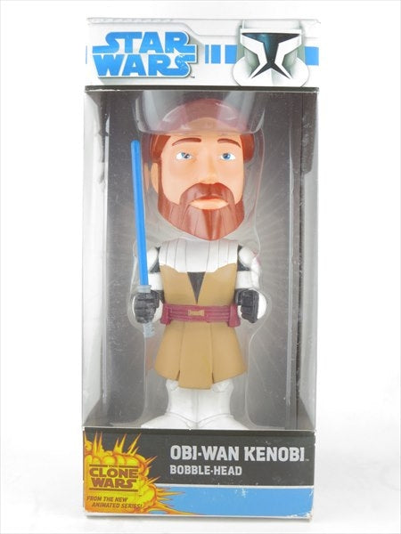 オビ・ワン [STARWARS(スターウォーズ)・クローンウォーズ] FUNKO(ファンコ) Wacky Wobbler(ワッキーワブラー) ボブルヘッド