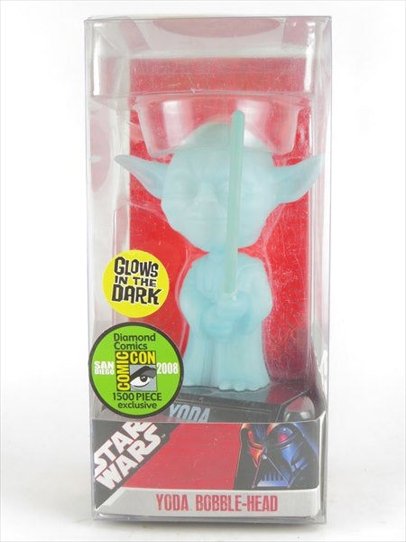 ヨーダ 蓄光版 2008年SDCC1500体限定 [STARWARS(スターウォーズ)] FUNKO(ファンコ) Wacky Wobbler(ワッキーワブラー) ボブルヘッド